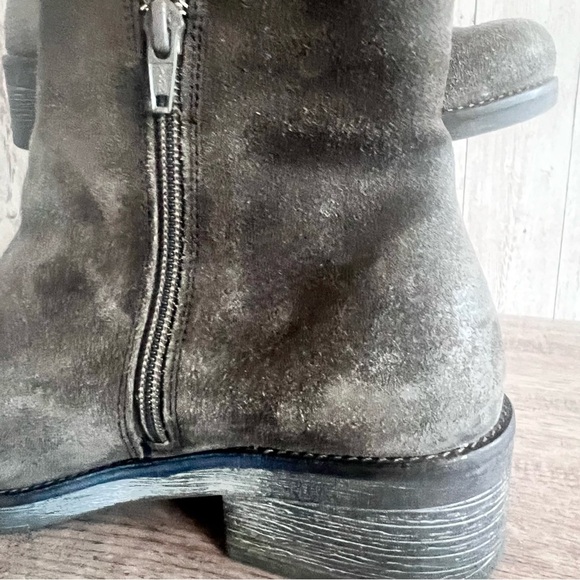 Naot Charcoal Suede Ankle Boots - Picture 3 of 8